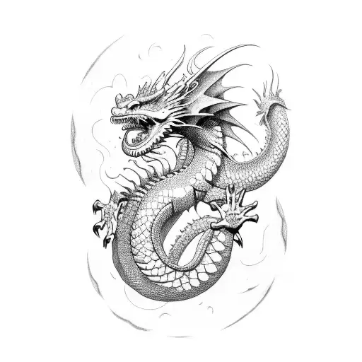 Dragon Climb Arm To Neck