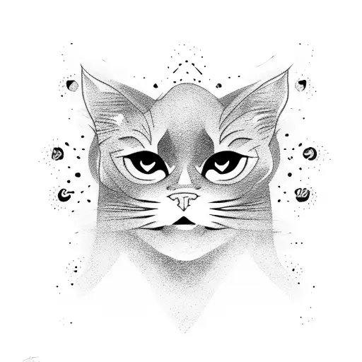 Black Cat As A Samurai