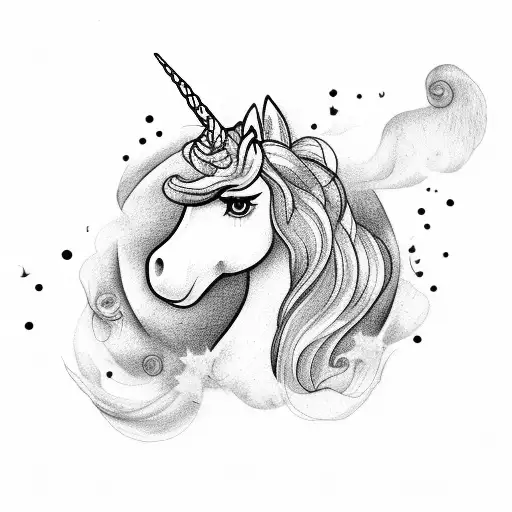 Unicorn With Semicolon