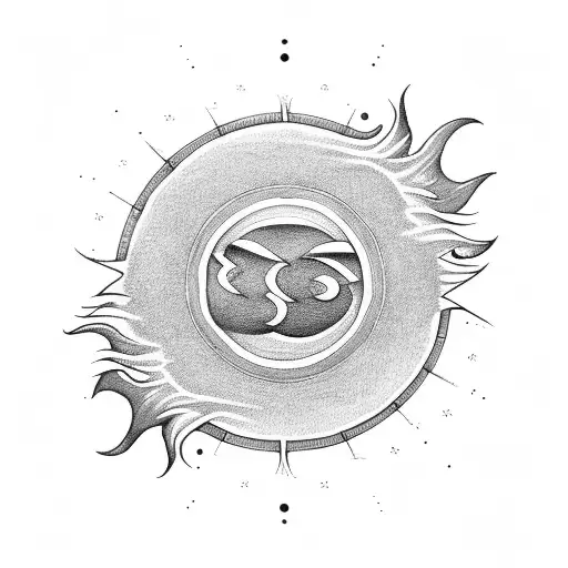 Symbol S On The Sun