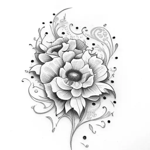 A Beautiful Bouquet Of Flowers Made Entirely Of Leatherwork