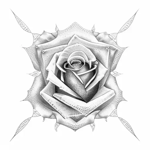 Scope Focus In A Rose