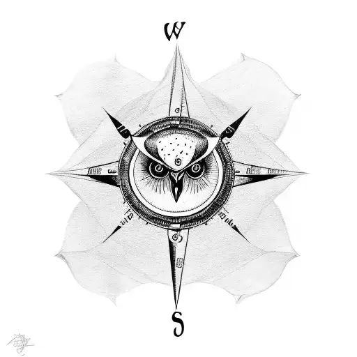 Owl Compass Dali