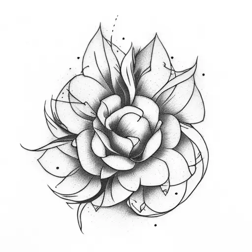 February Birth Flower With Papa