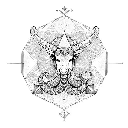 Capricorn Mandala