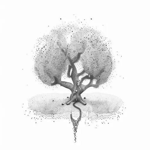 Olive Tree Composed By Writings