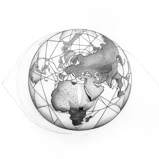 Atlas The Mythological Creature Holding The Earth