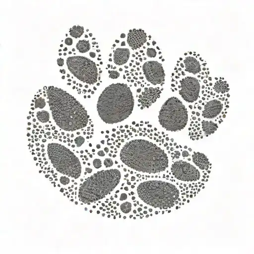 Dog Paw Print