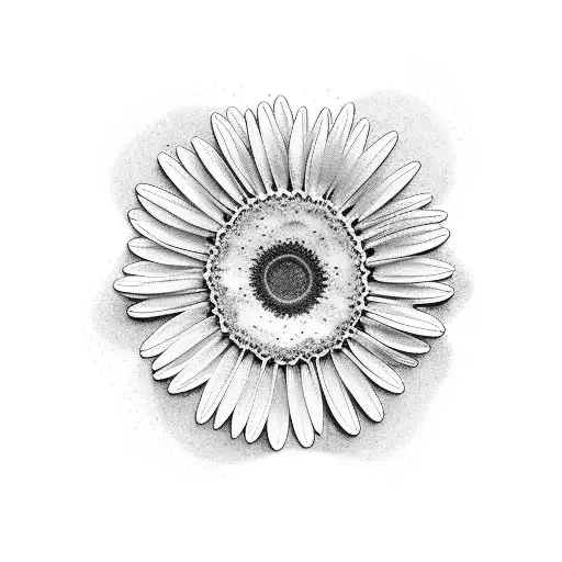 Long Wavy Daisy Vine