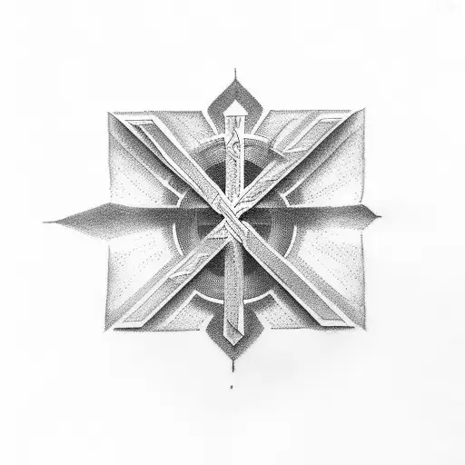 Christian Cross With Dove