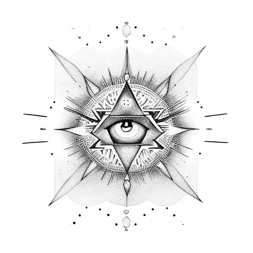 Symbol Of The Power Of The Third Eye