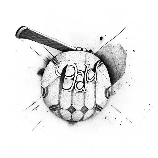 Dad Gifting A Cricket Bat To Son