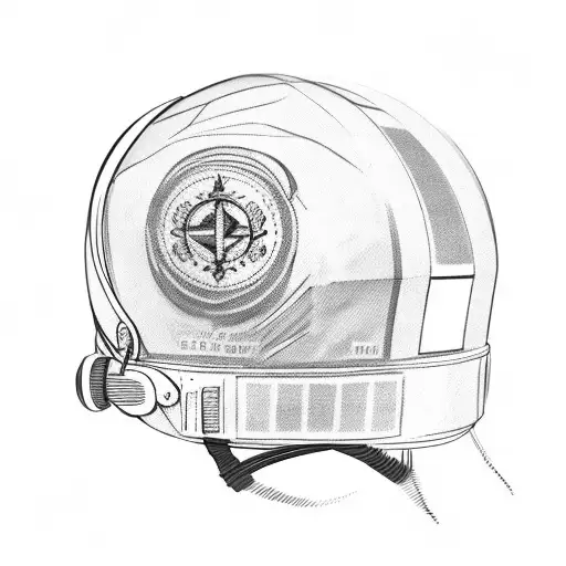 Ussr Flag On Astronaut Helmet