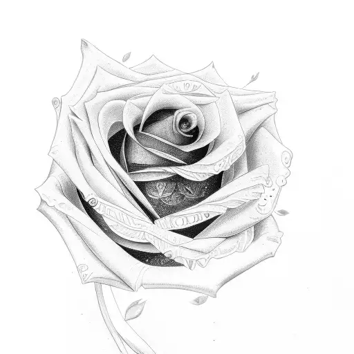 Rose With Johnathon Stem