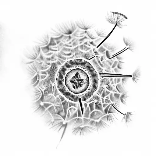 Dandelion With A Moon