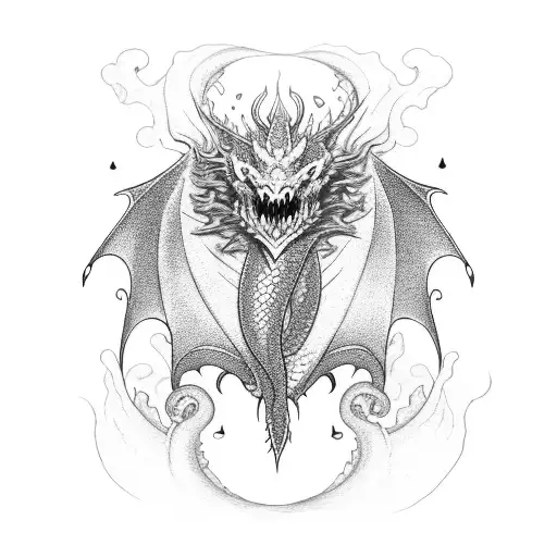 Dragon Eating Heart