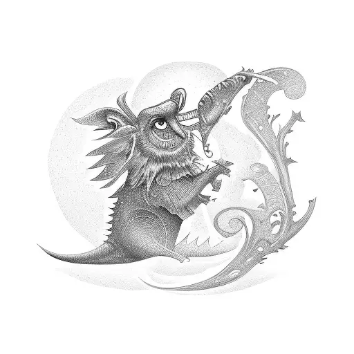 Open Book Silhouette