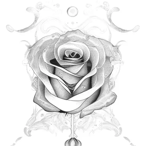 Date De Naissance Sur Une Rose