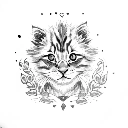 Cute Kitten Like Lion