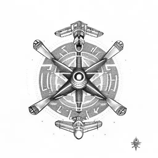 Pararescue Green Feet Emblem With F-35as Flying In Formation In The Background