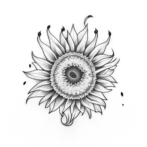 Sunflower And Scorpion