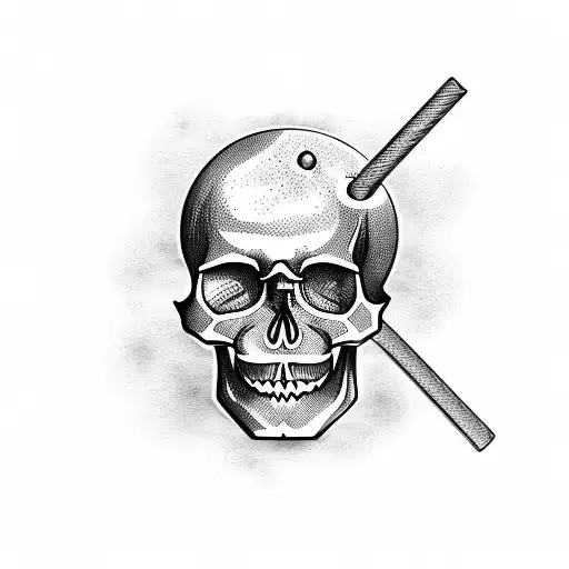 Cocktail Shaker With Skull Ice