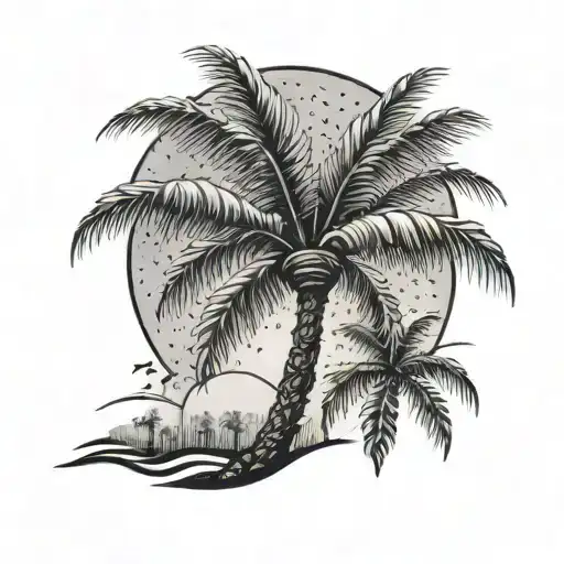 Palm Tree With Razor