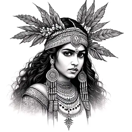 Indian Princess Warrior
