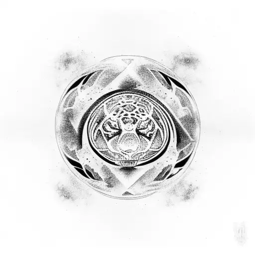 A Yin-yang Symbol Made With A Jaguar And A Panther