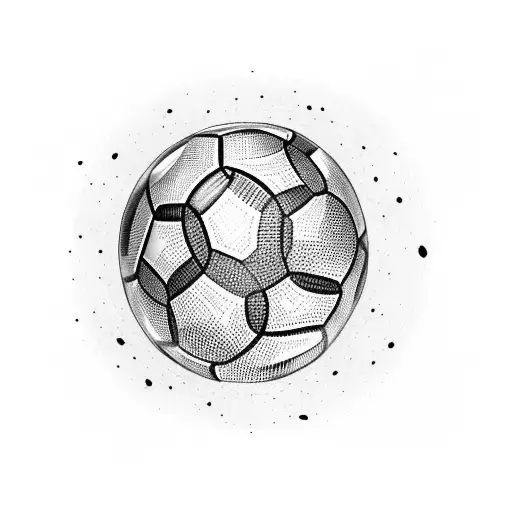 A Football With Number 11 And Trainers