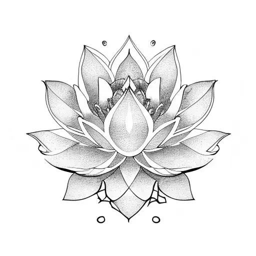 Lotus Flower With Mandela