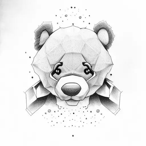 Grand Childs Name And Date Of Birth With Blue Teddy Bear