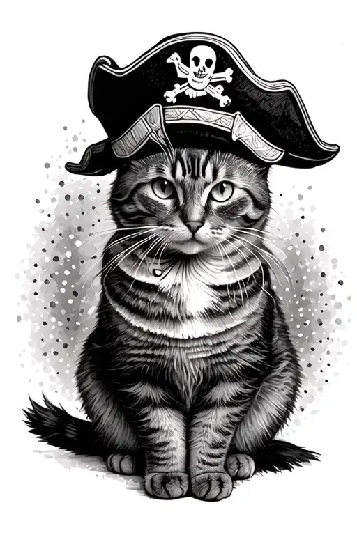 The Cat In A Pirate Hat Was Shut On