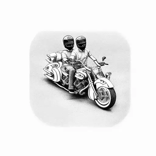 Me And My Two Brothers And Dad Riding Motorcycles