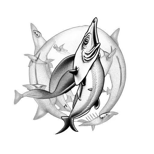 Goldfish With Shark Fin