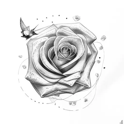 Pigeon Clock Rose