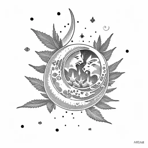 Moon And Marijuana