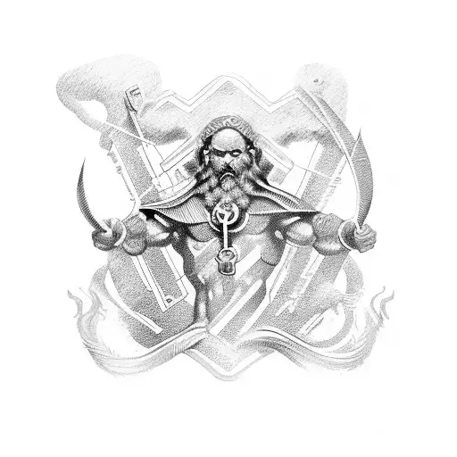 Greek Symbol Symbolism Strength Courage