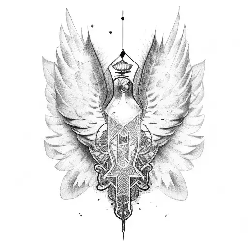 Arm Sleeve Bird Wings