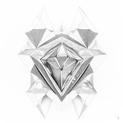 Athena Inside Diamond Shape