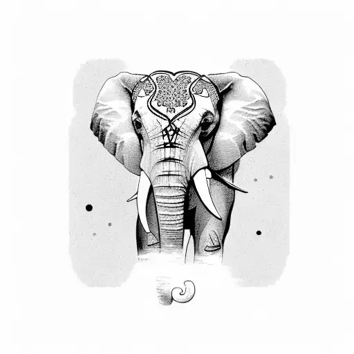 Elephant With Quote