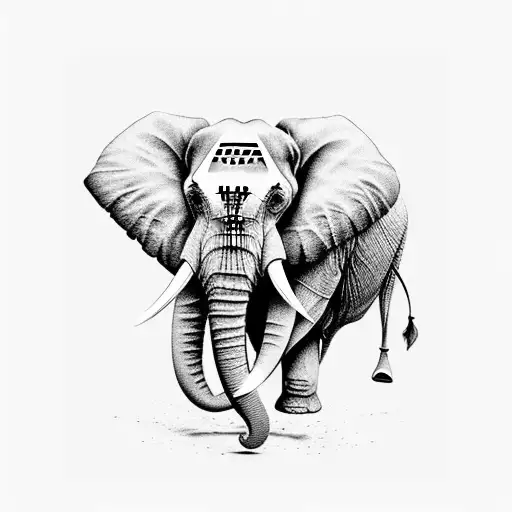 Elephant With Quote