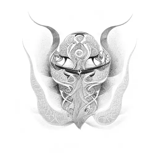 Scandinavian Symbol Of Life