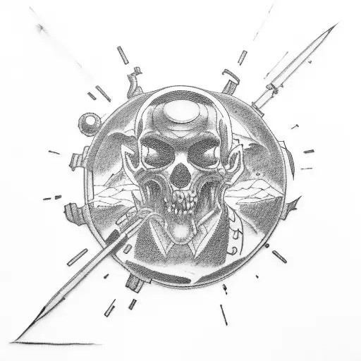 Father Showing Son A Vessel