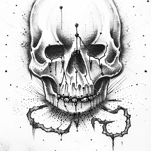 Skull Dripping