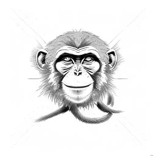 Monkey With Basket Hat