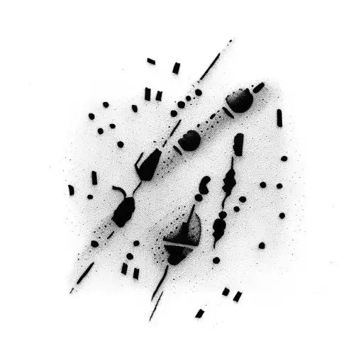 Nail Marks - Books - Anxiety - Anger - Silence - Scar - Maximum Tattoo Length 20Cm And 4 Wide