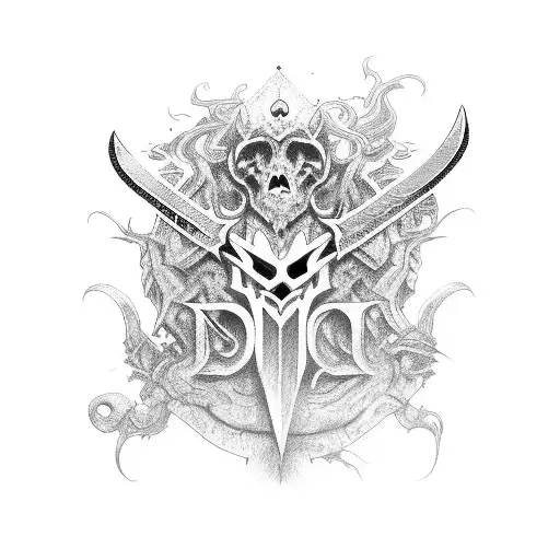 Sword With Died Demons