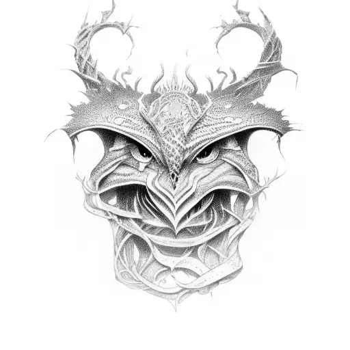 Open Book With Fantasy Elements Coming Out