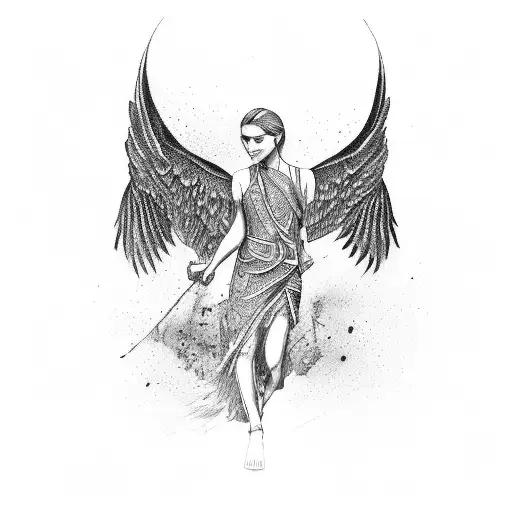 Greek Wings And Scottish Arm